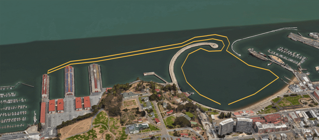 Fort Mason Swim from Aquatic Park